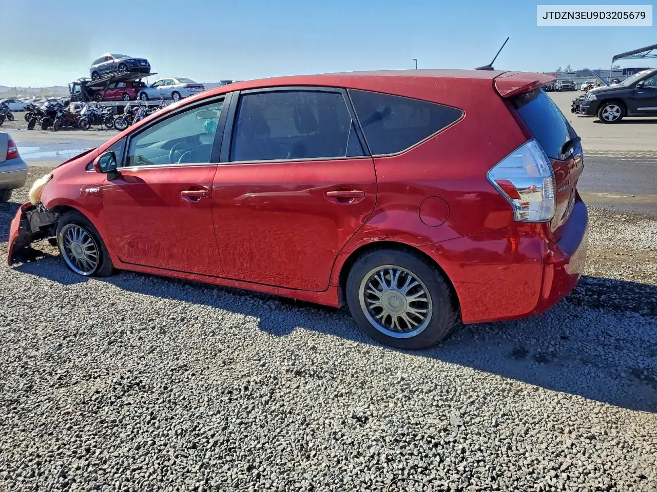 JTDZN3EU9D3205679 2013 Toyota Prius V