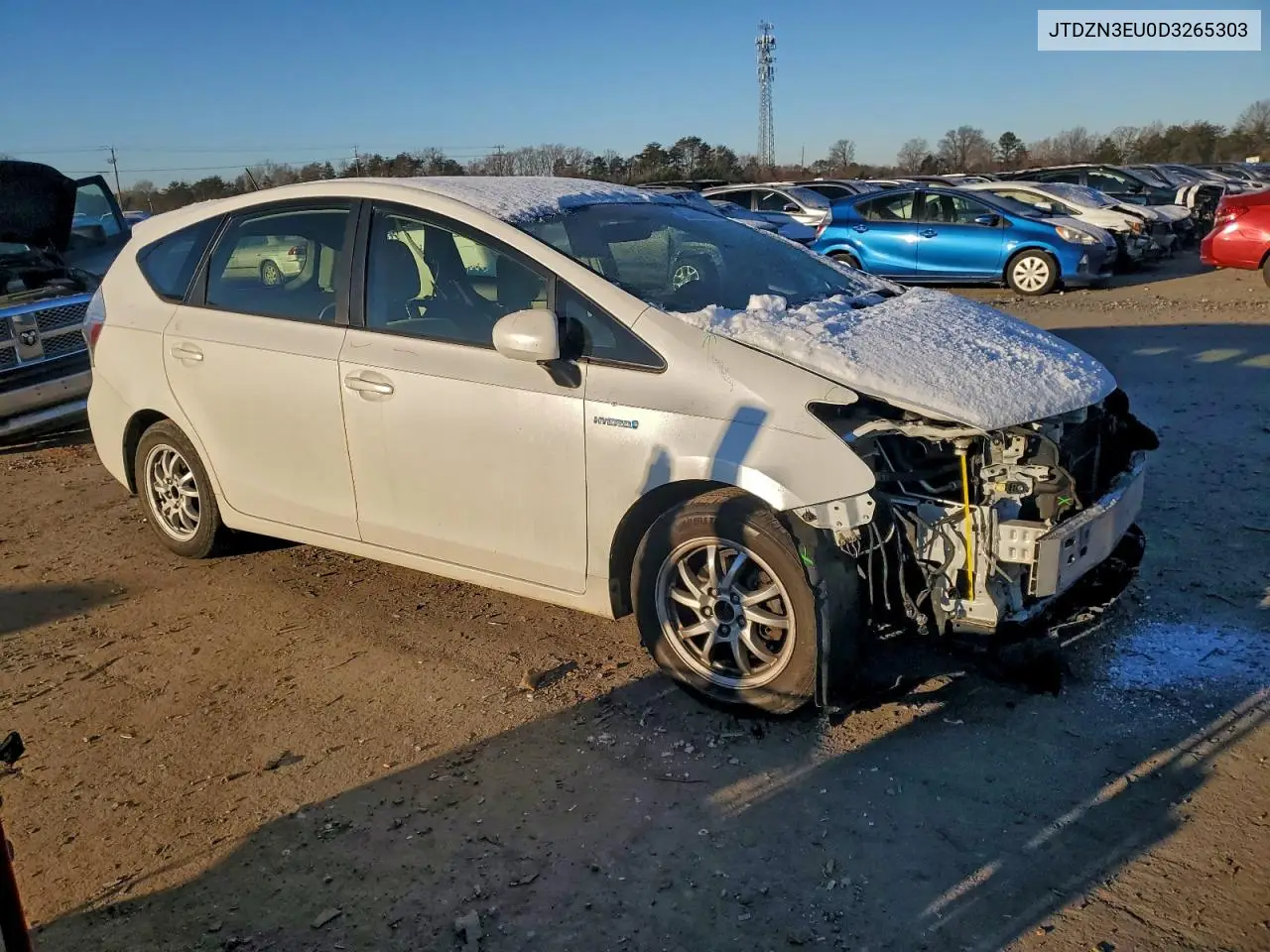 JTDZN3EU0D3265303 2013 Toyota Prius V