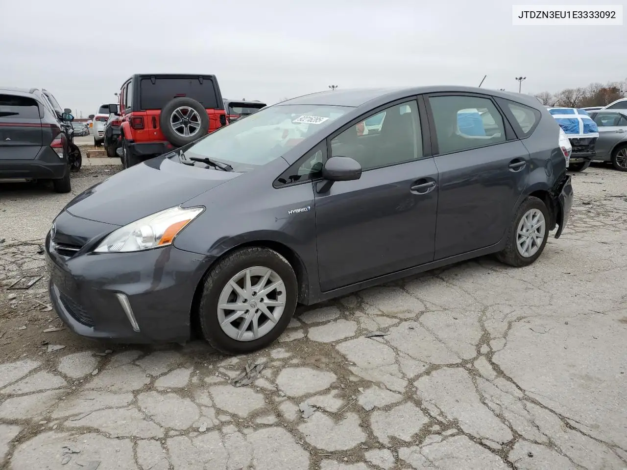 JTDZN3EU1E3333092 2014 Toyota Prius V