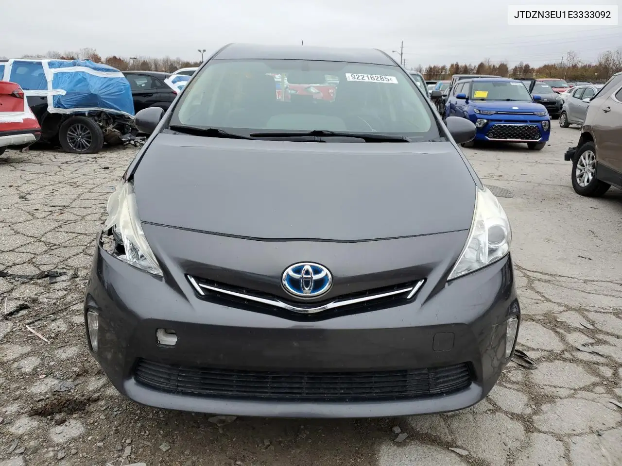 JTDZN3EU1E3333092 2014 Toyota Prius V