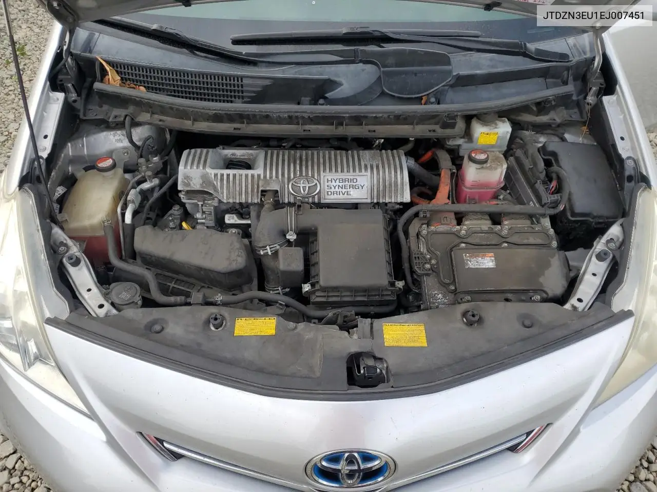 JTDZN3EU1EJ007451 2014 Toyota Prius V