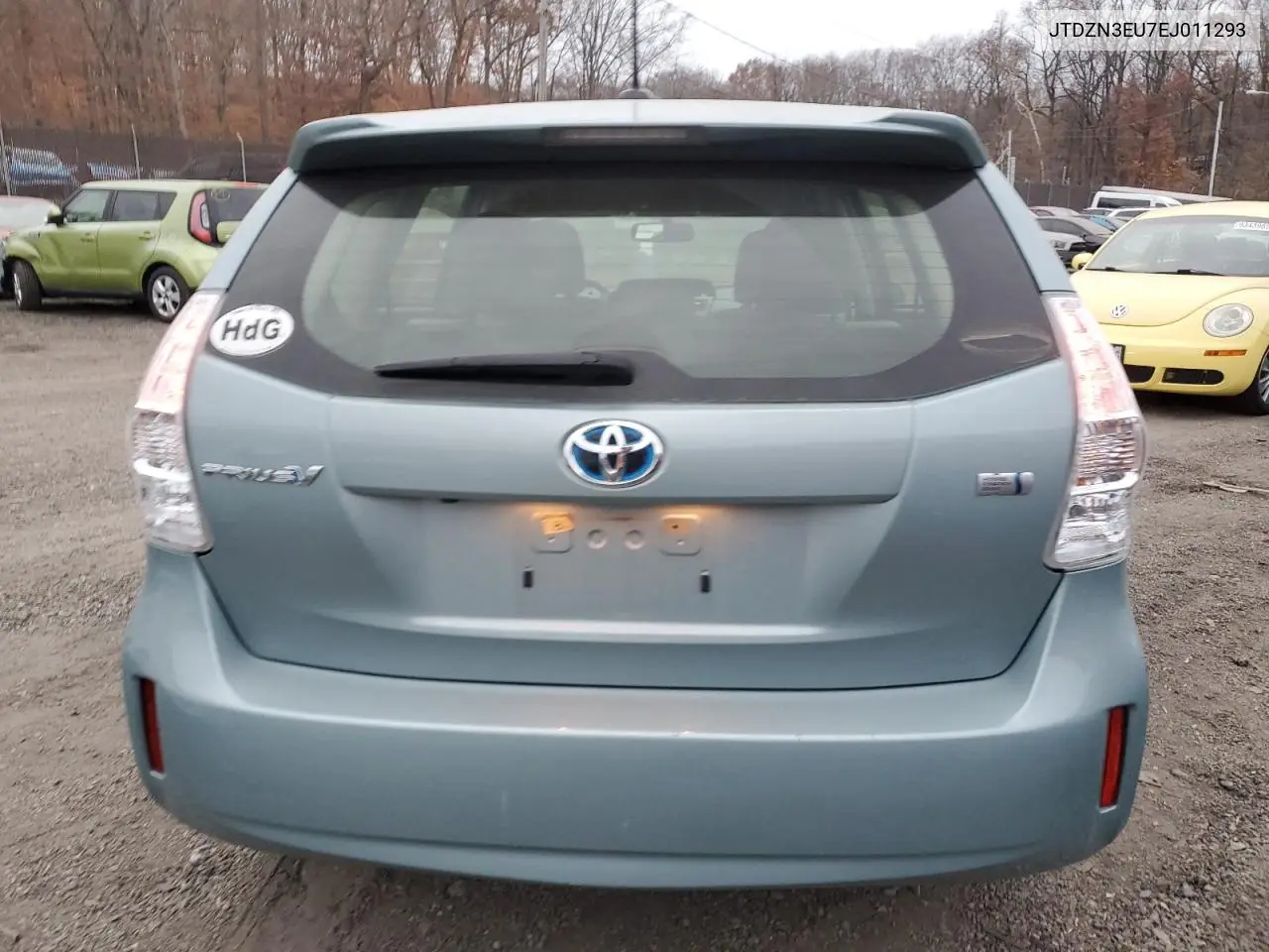 JTDZN3EU7EJ011293 2014 Toyota Prius V