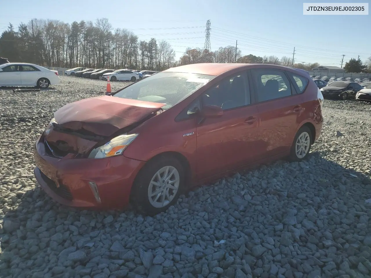 JTDZN3EU9EJ002305 2014 Toyota Prius V