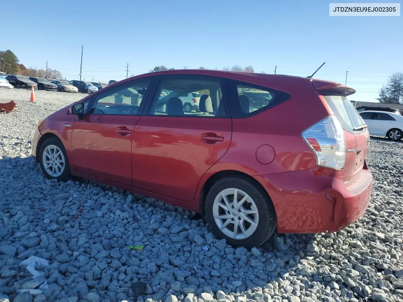 JTDZN3EU9EJ002305 2014 Toyota Prius V