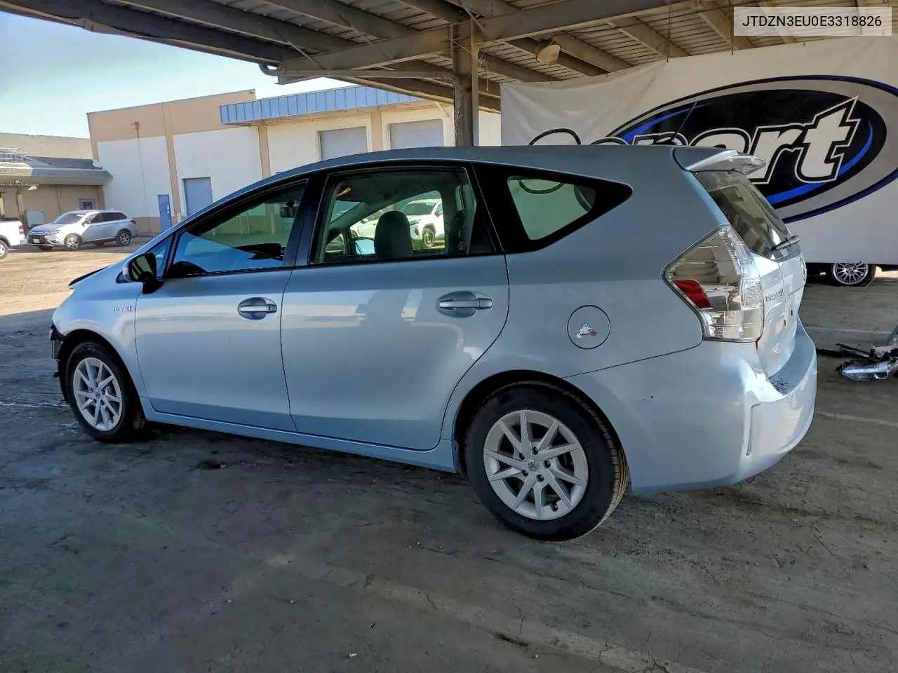JTDZN3EU0E3318826 2014 Toyota Prius V