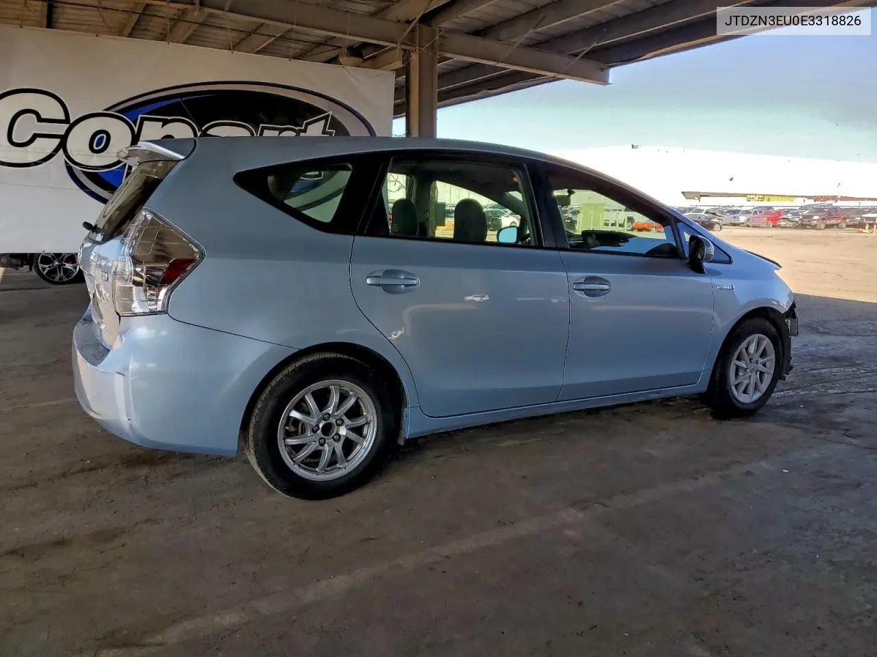 JTDZN3EU0E3318826 2014 Toyota Prius V