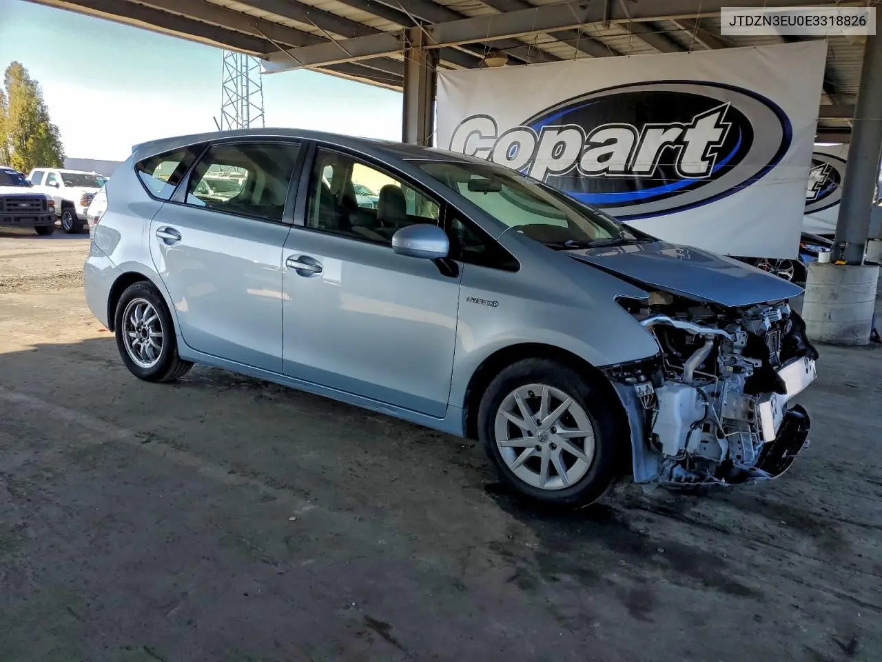 JTDZN3EU0E3318826 2014 Toyota Prius V
