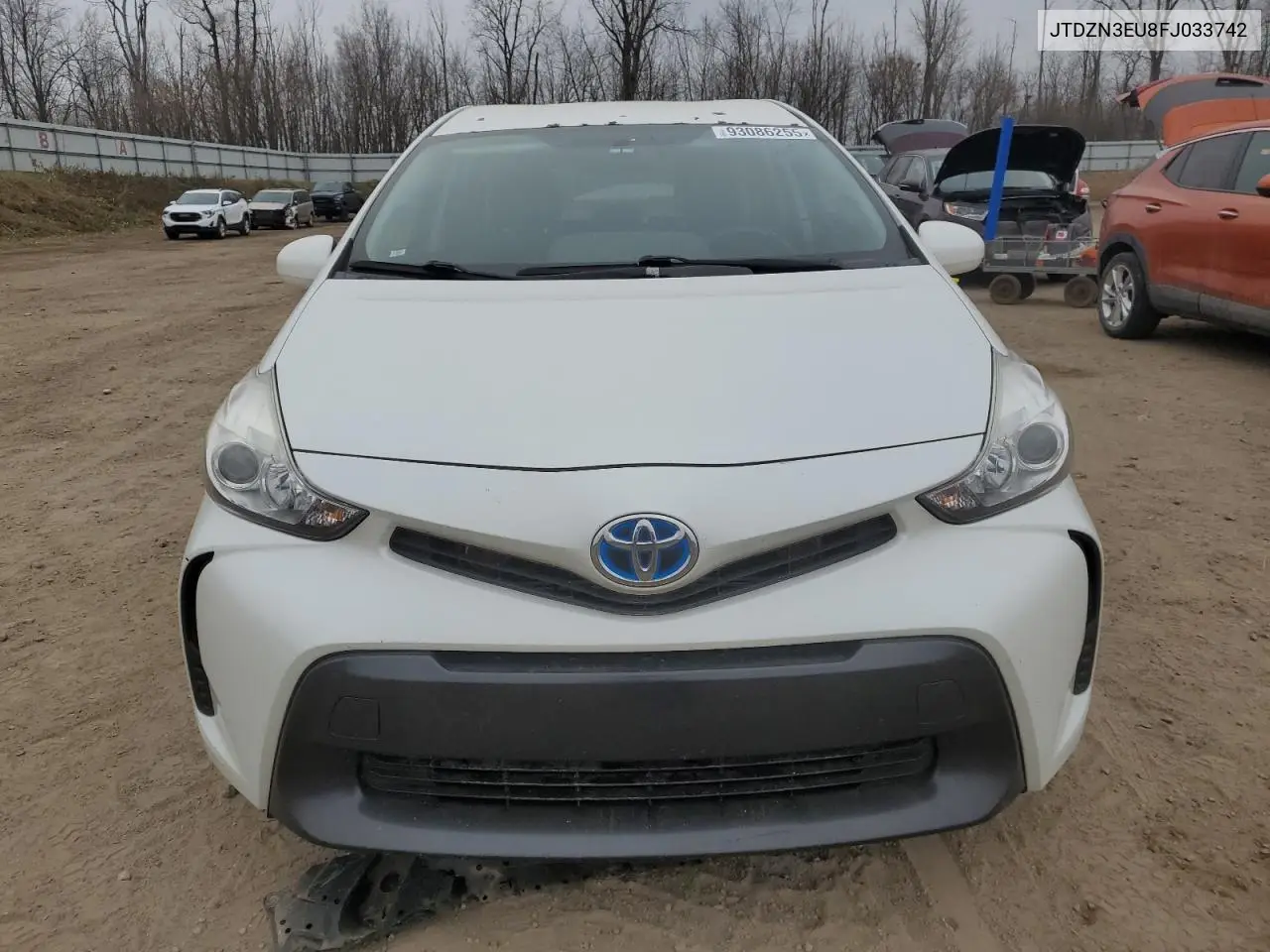 JTDZN3EU8FJ033742 2015 Toyota Prius V