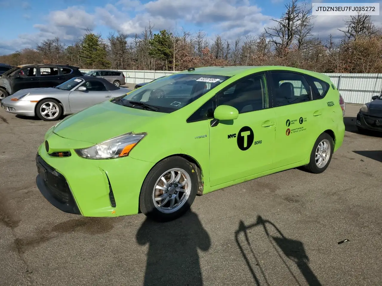 JTDZN3EU7FJ035272 2015 Toyota Prius V
