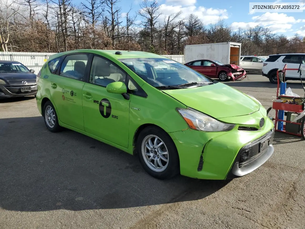 JTDZN3EU7FJ035272 2015 Toyota Prius V