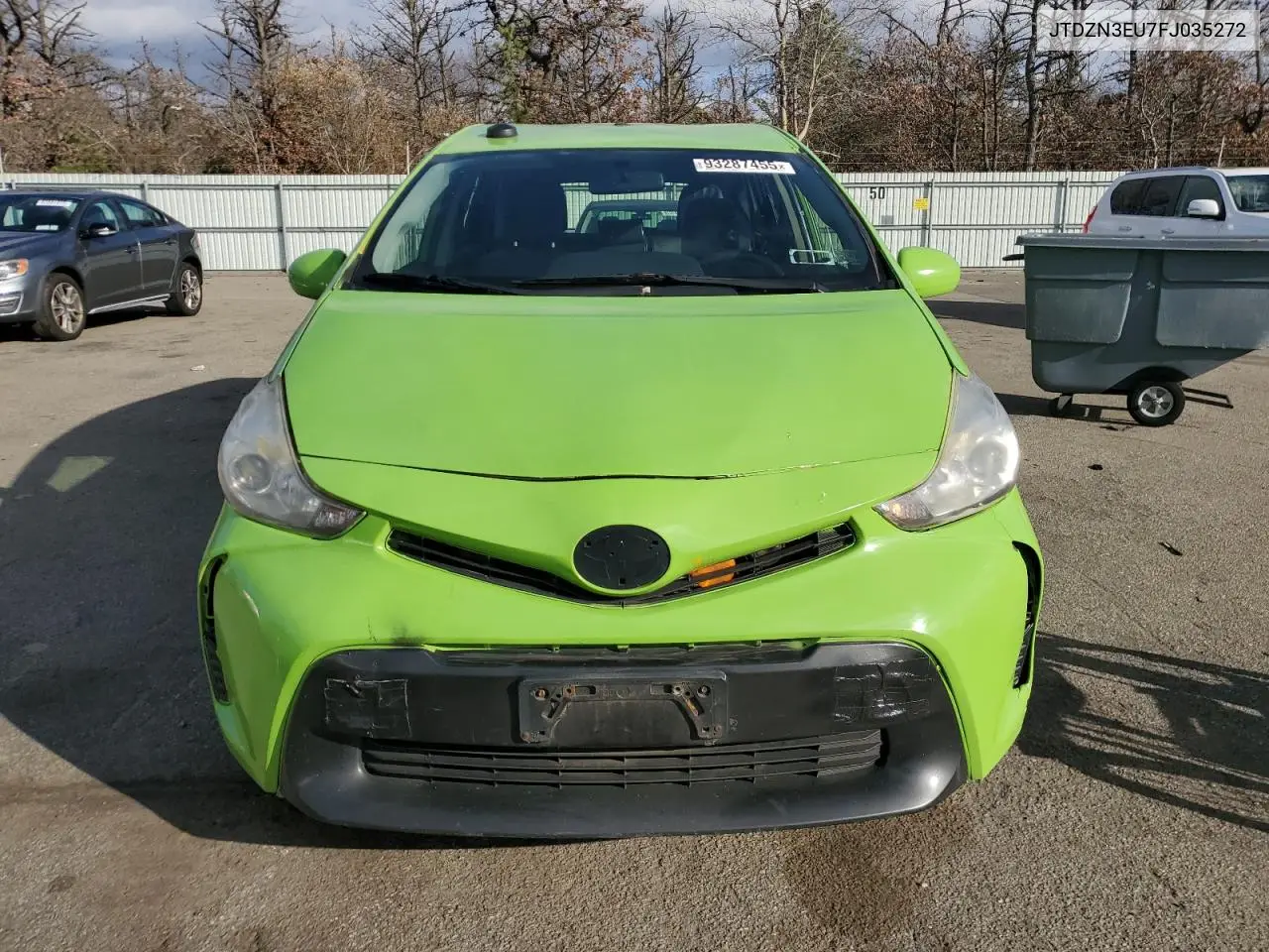JTDZN3EU7FJ035272 2015 Toyota Prius V