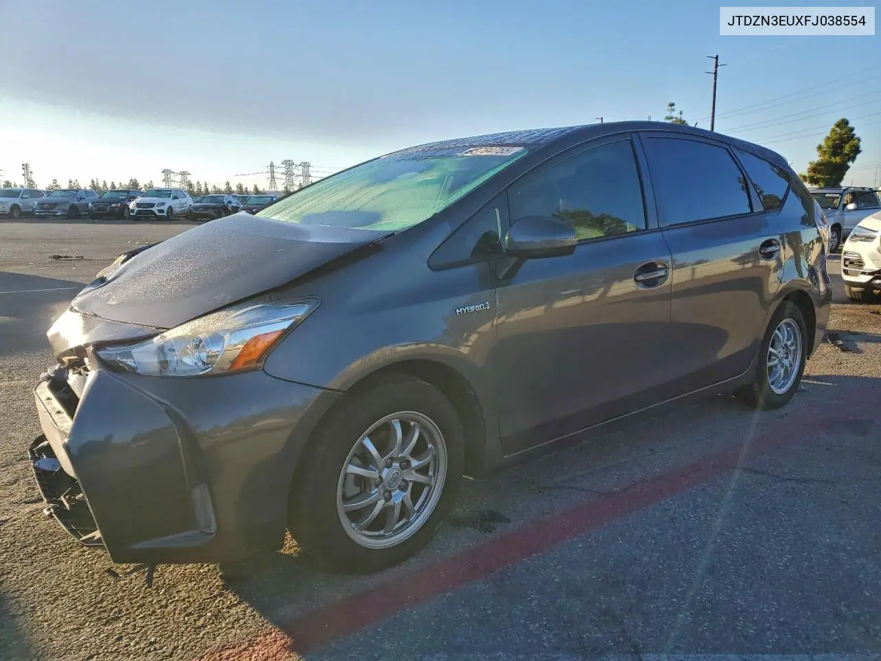 JTDZN3EUXFJ038554 2015 Toyota Prius V
