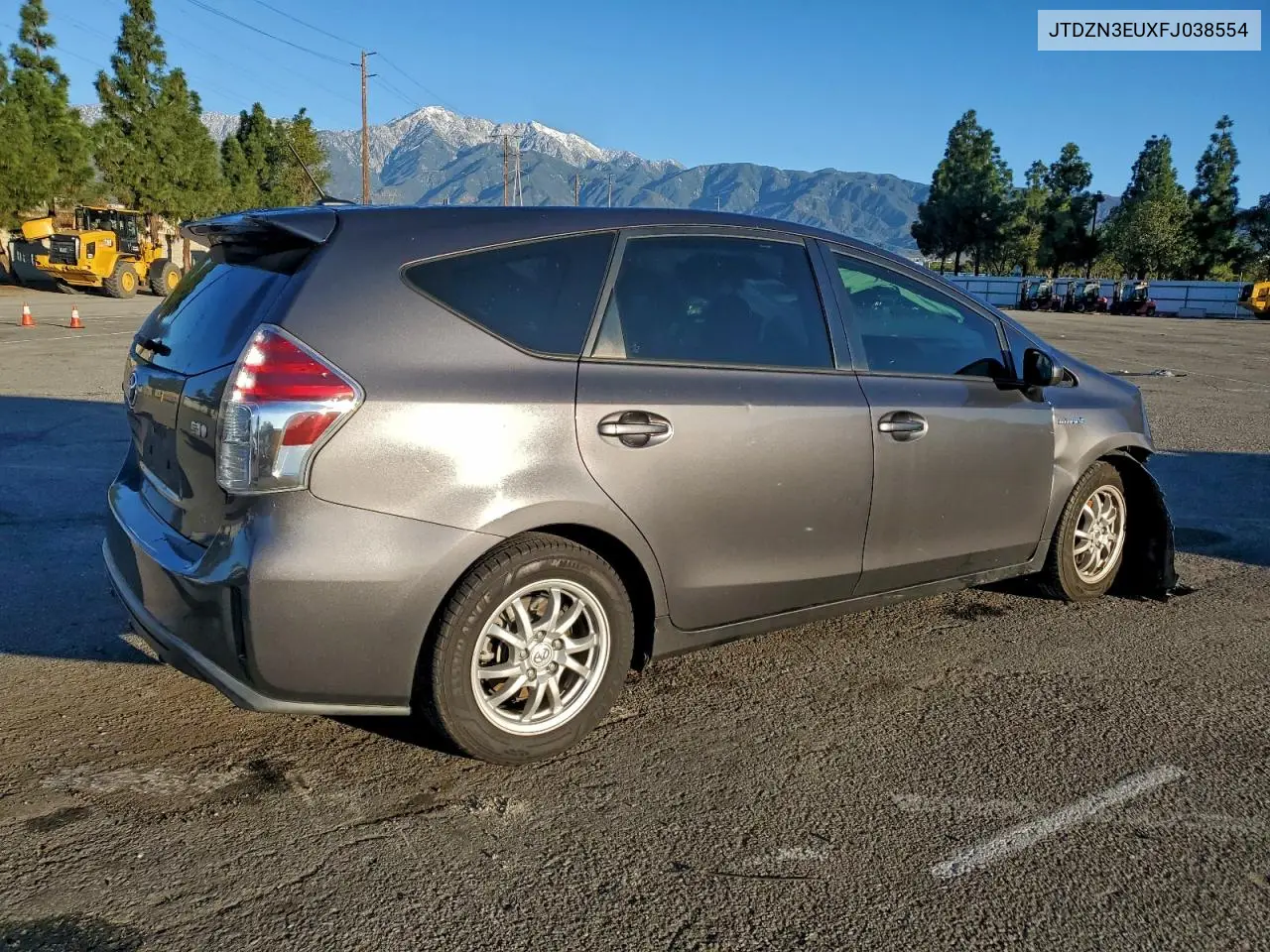 JTDZN3EUXFJ038554 2015 Toyota Prius V