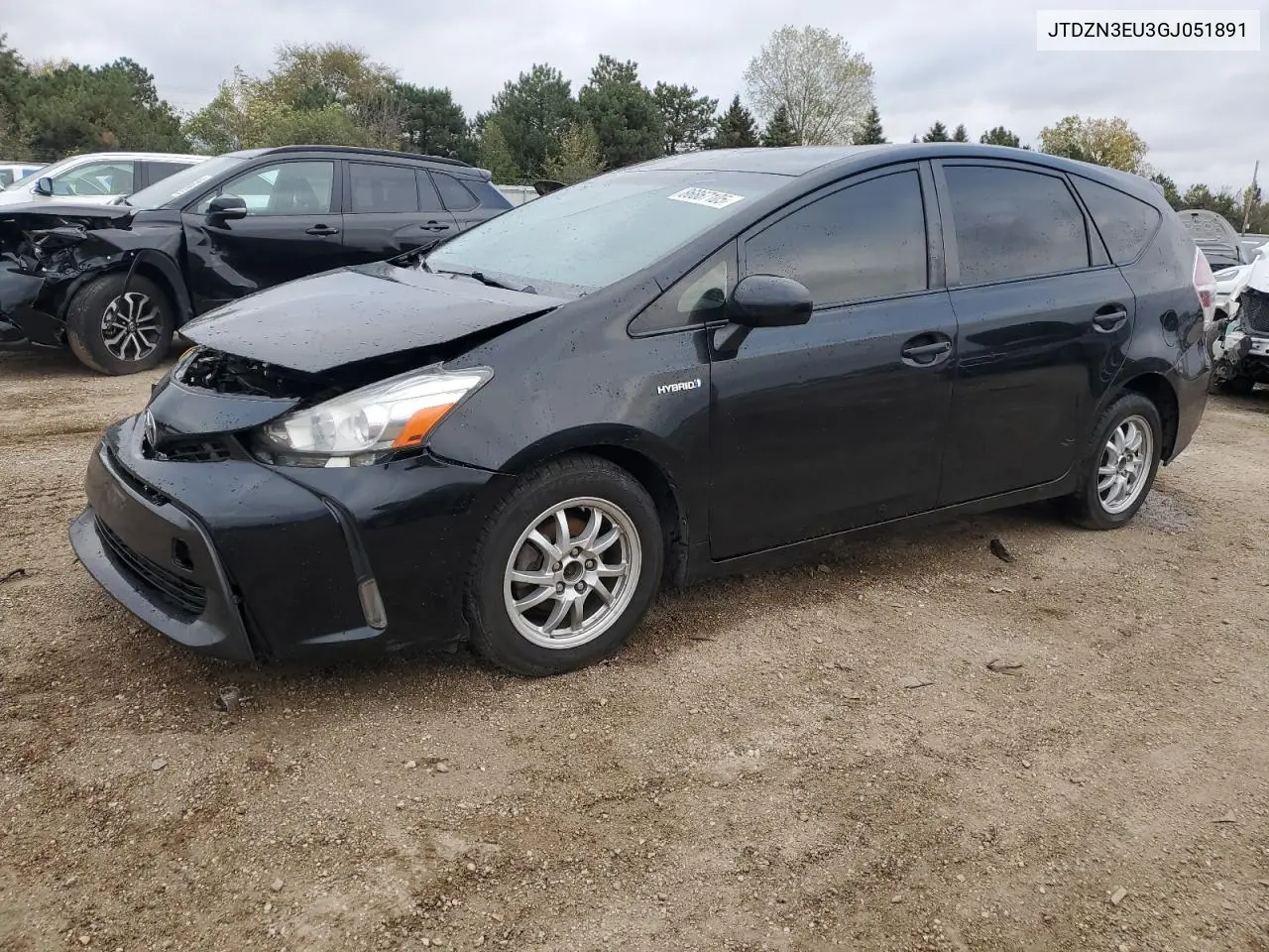 JTDZN3EU3GJ051891 2016 Toyota Prius V