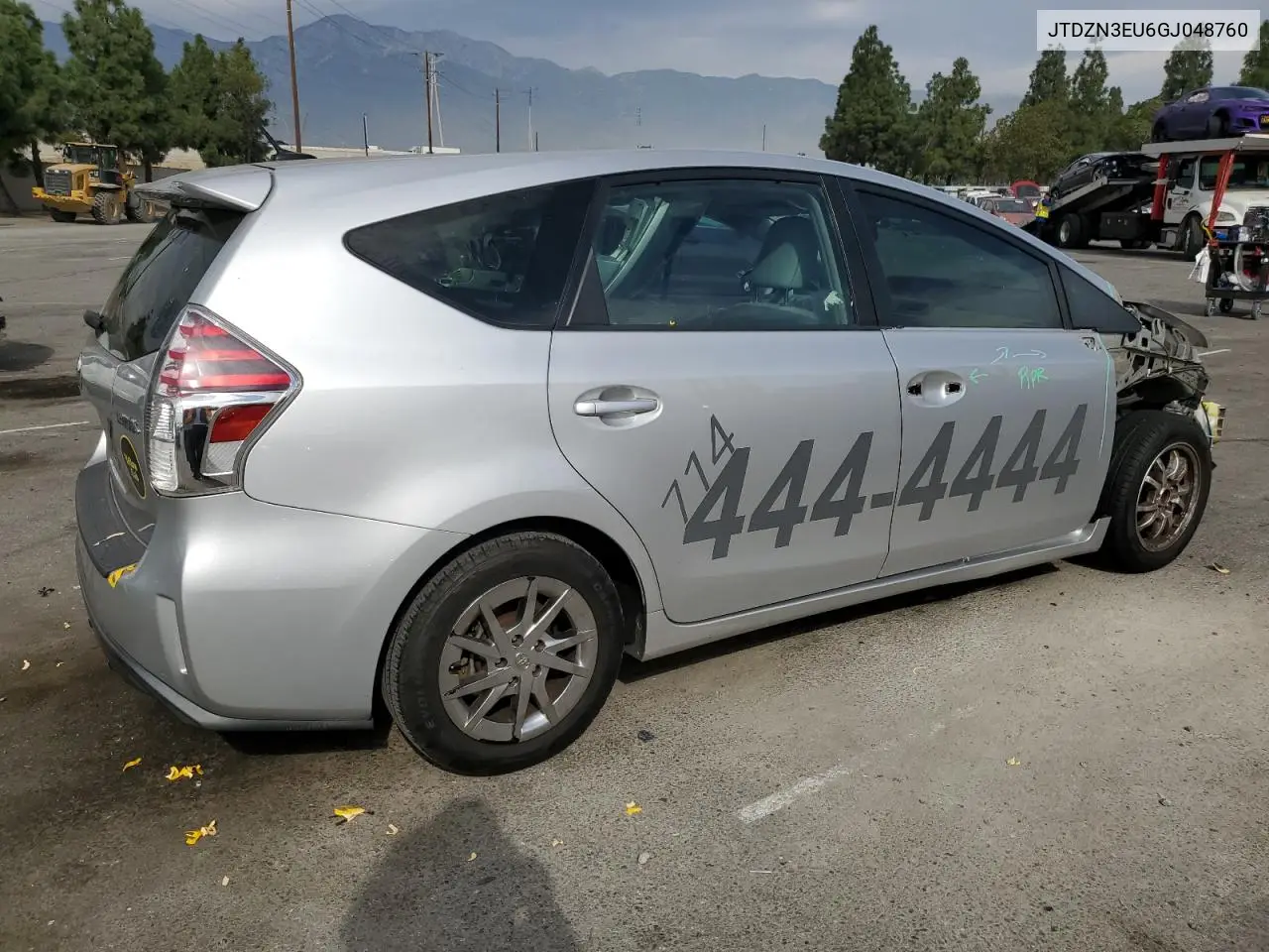 JTDZN3EU6GJ048760 2016 Toyota Prius V