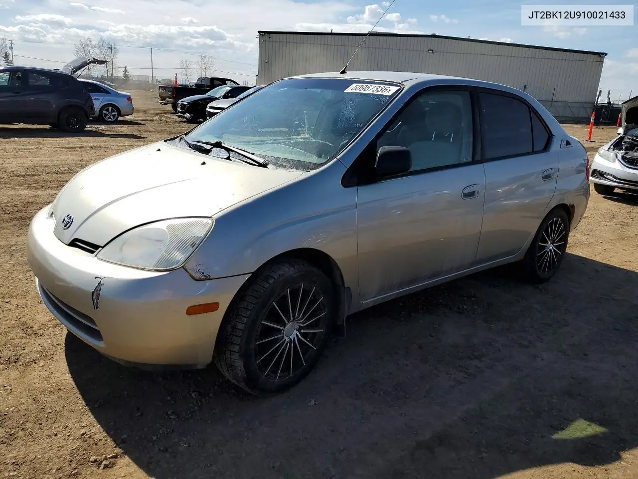 2001 Toyota Prius Base VIN: JT2BK12U910021433 Lot: 50967336