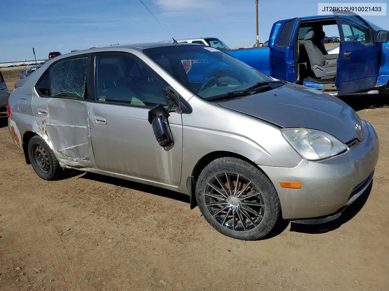 2001 Toyota Prius Base VIN: JT2BK12U910021433 Lot: 50967336