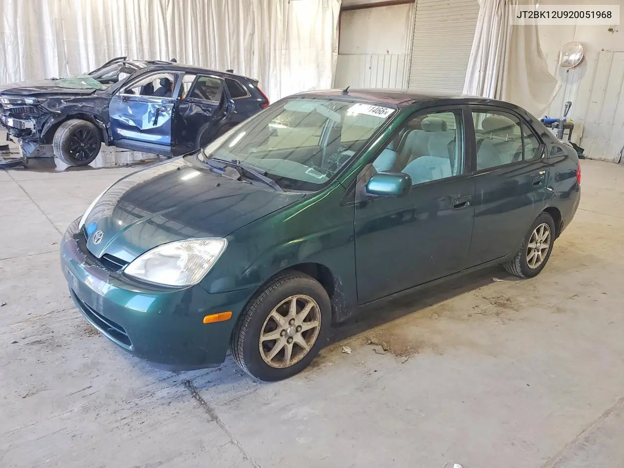 2002 Toyota Prius Base VIN: JT2BK12U920051968 Lot: 50011466