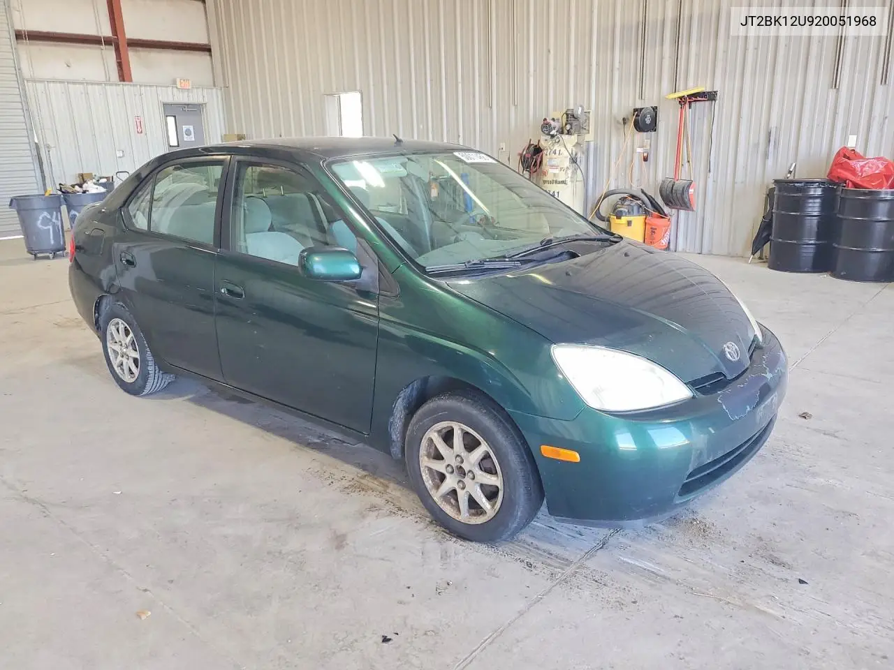 2002 Toyota Prius Base VIN: JT2BK12U920051968 Lot: 50011466