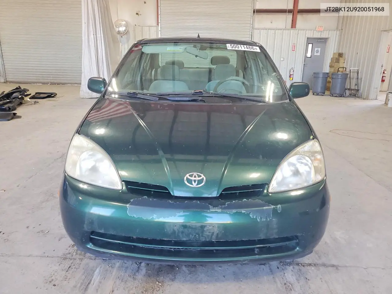 2002 Toyota Prius Base VIN: JT2BK12U920051968 Lot: 50011466