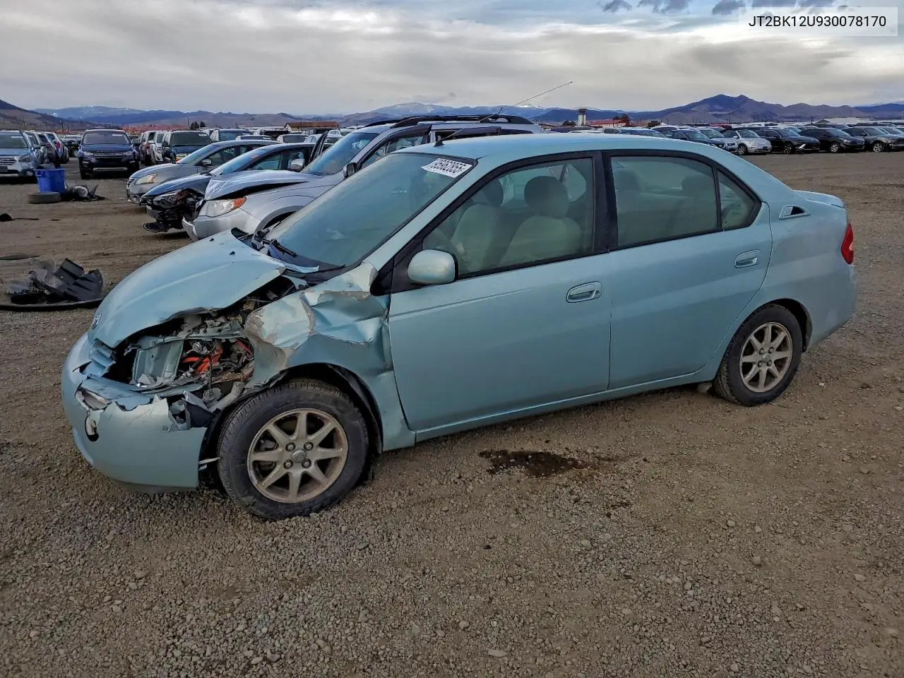 JT2BK12U930078170 2003 Toyota Prius Base