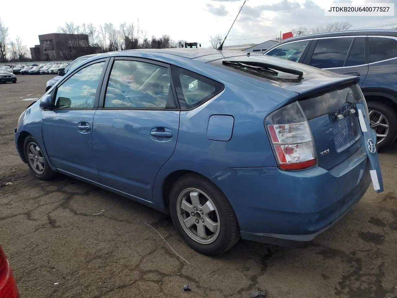 2004 Toyota Prius VIN: JTDKB20U640077527 Lot: 42094365