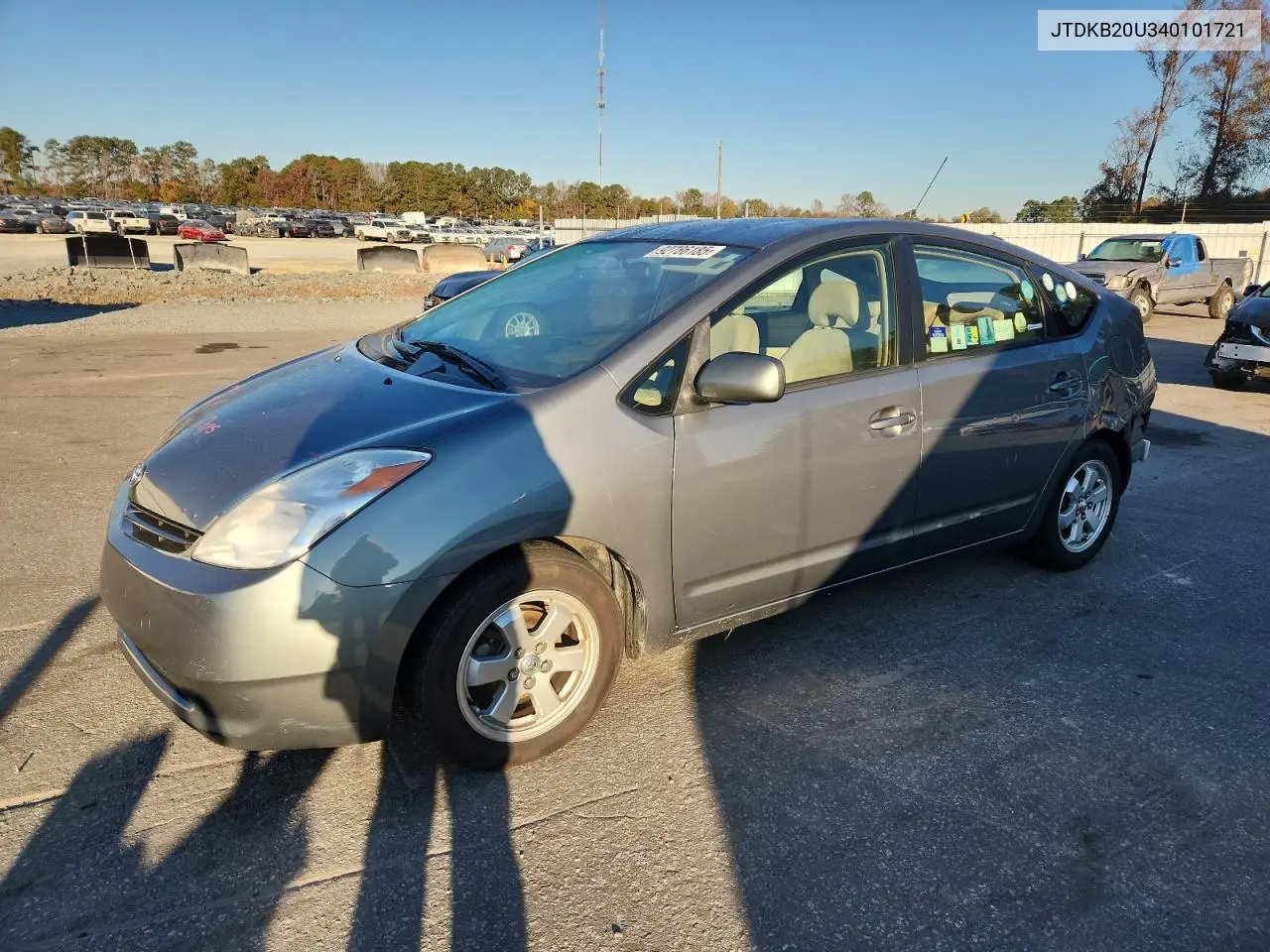 JTDKB20U340101721 2004 Toyota Prius