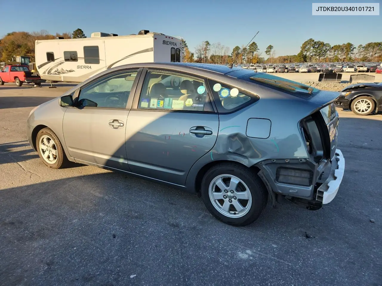JTDKB20U340101721 2004 Toyota Prius