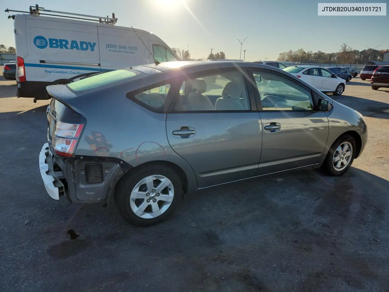 JTDKB20U340101721 2004 Toyota Prius