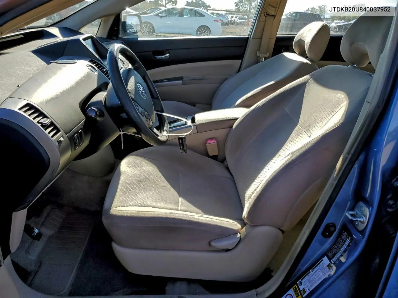 JTDKB20U840037952 2004 Toyota Prius