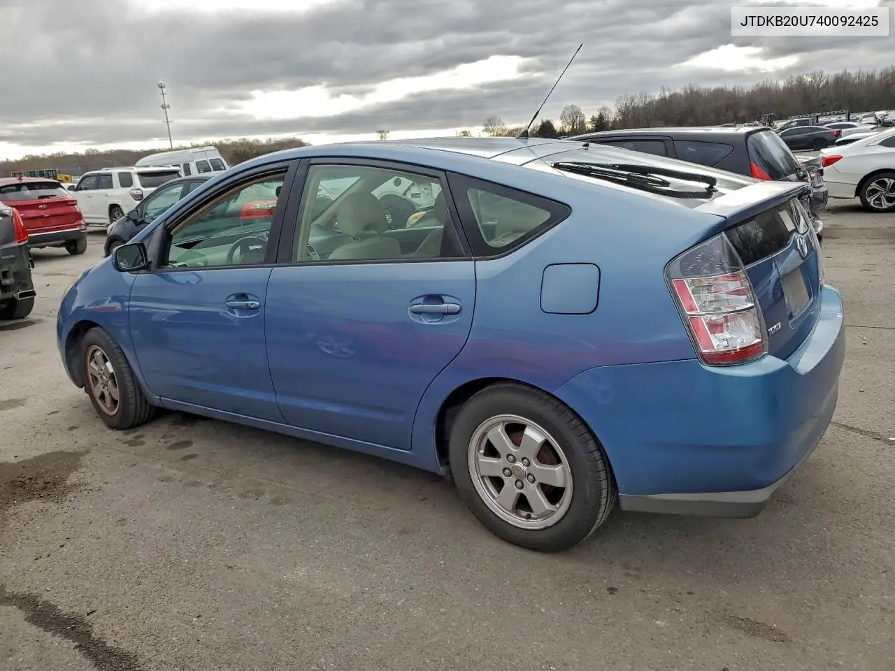 JTDKB20U740092425 2004 Toyota Prius