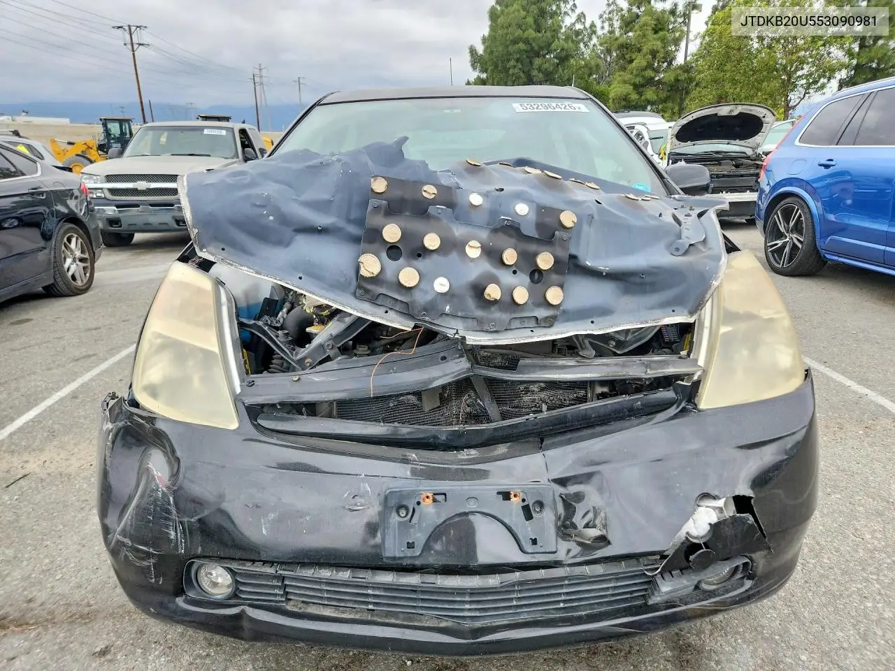 JTDKB20U553090981 2005 Toyota Prius