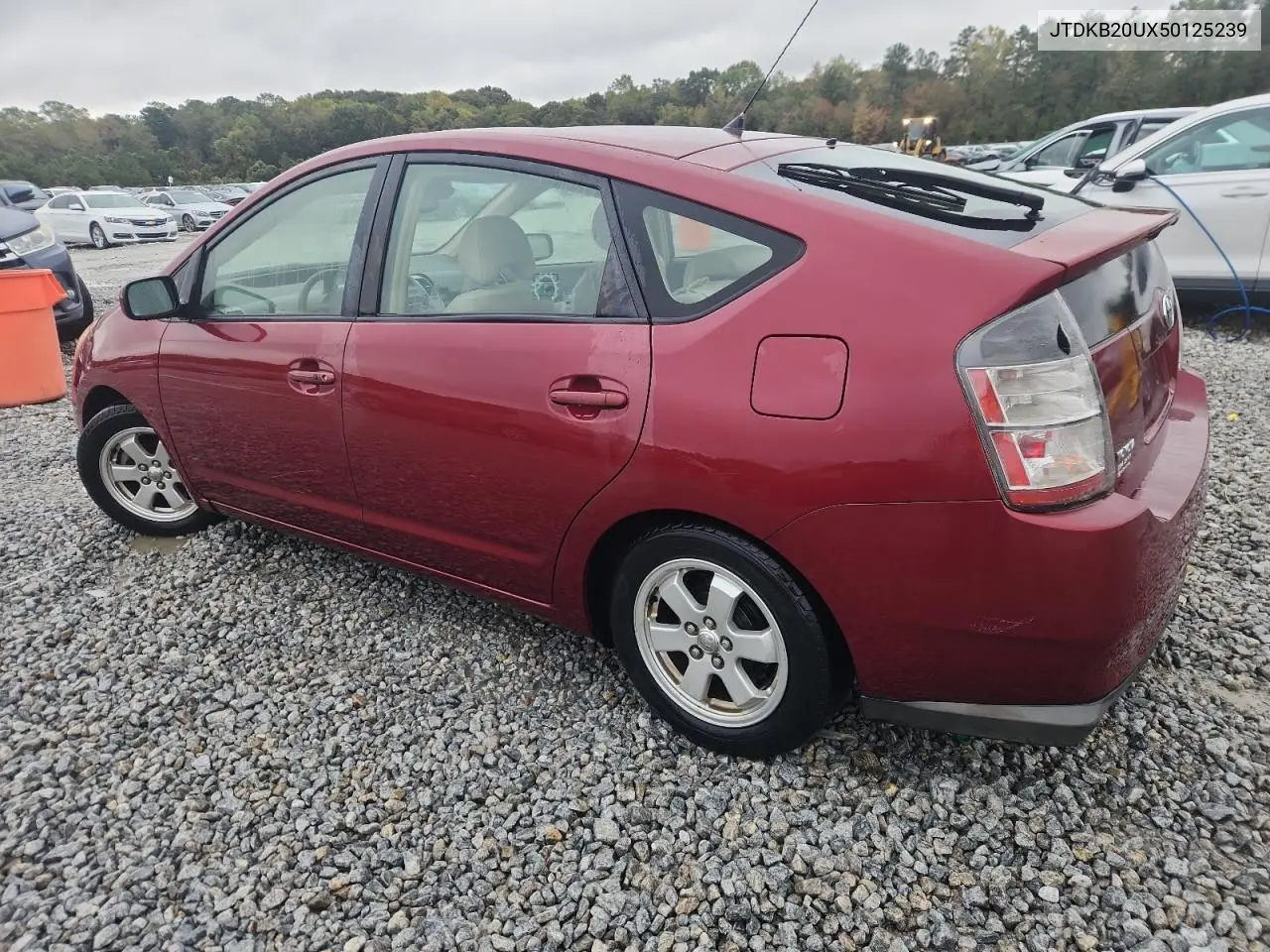 JTDKB20UX50125239 2005 Toyota Prius
