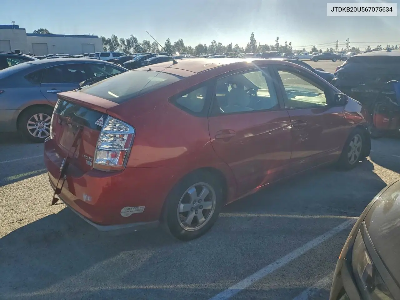 JTDKB20U567075634 2006 Toyota Prius