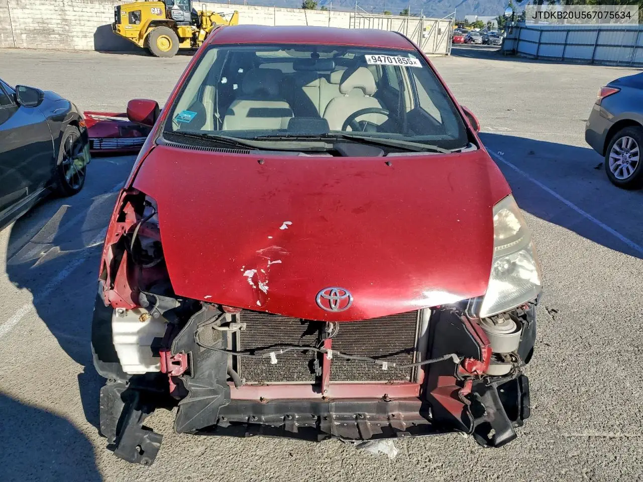 JTDKB20U567075634 2006 Toyota Prius