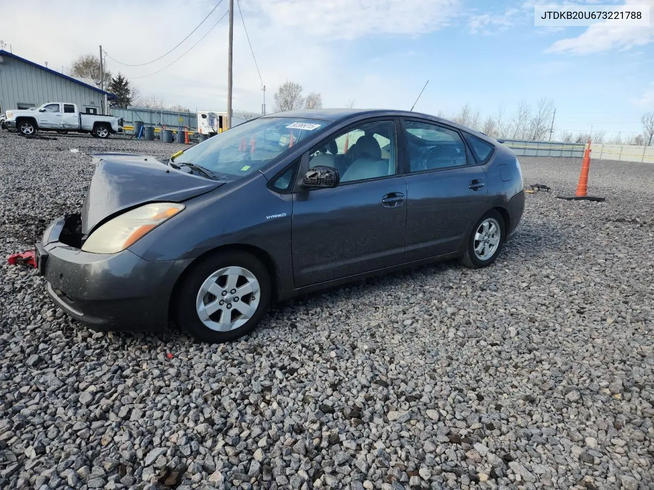 JTDKB20U673221788 2007 Toyota Prius