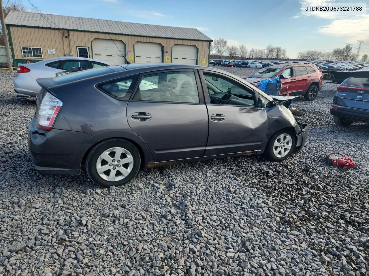 JTDKB20U673221788 2007 Toyota Prius