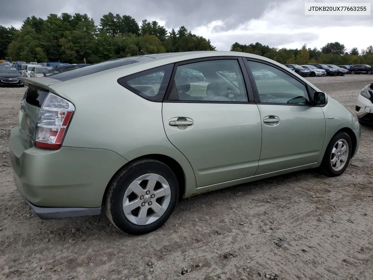 2007 Toyota Prius VIN: JTDKB20UX77663255 Lot: 72684854