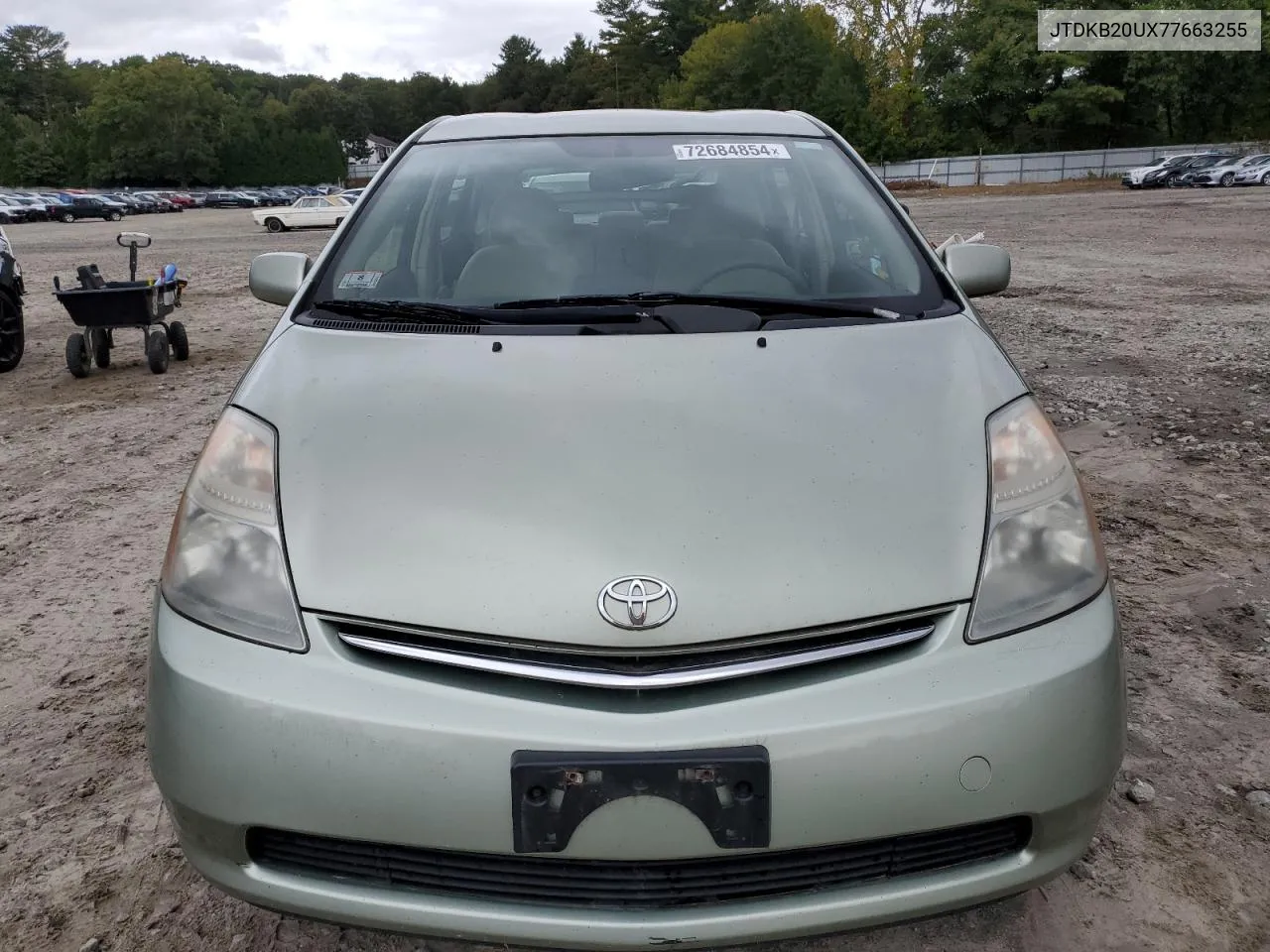 2007 Toyota Prius VIN: JTDKB20UX77663255 Lot: 72684854