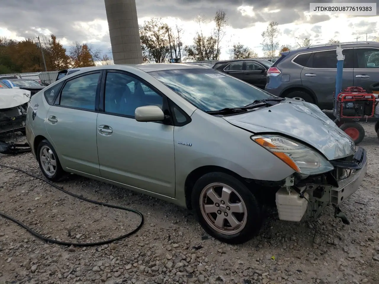 JTDKB20U877619383 2007 Toyota Prius