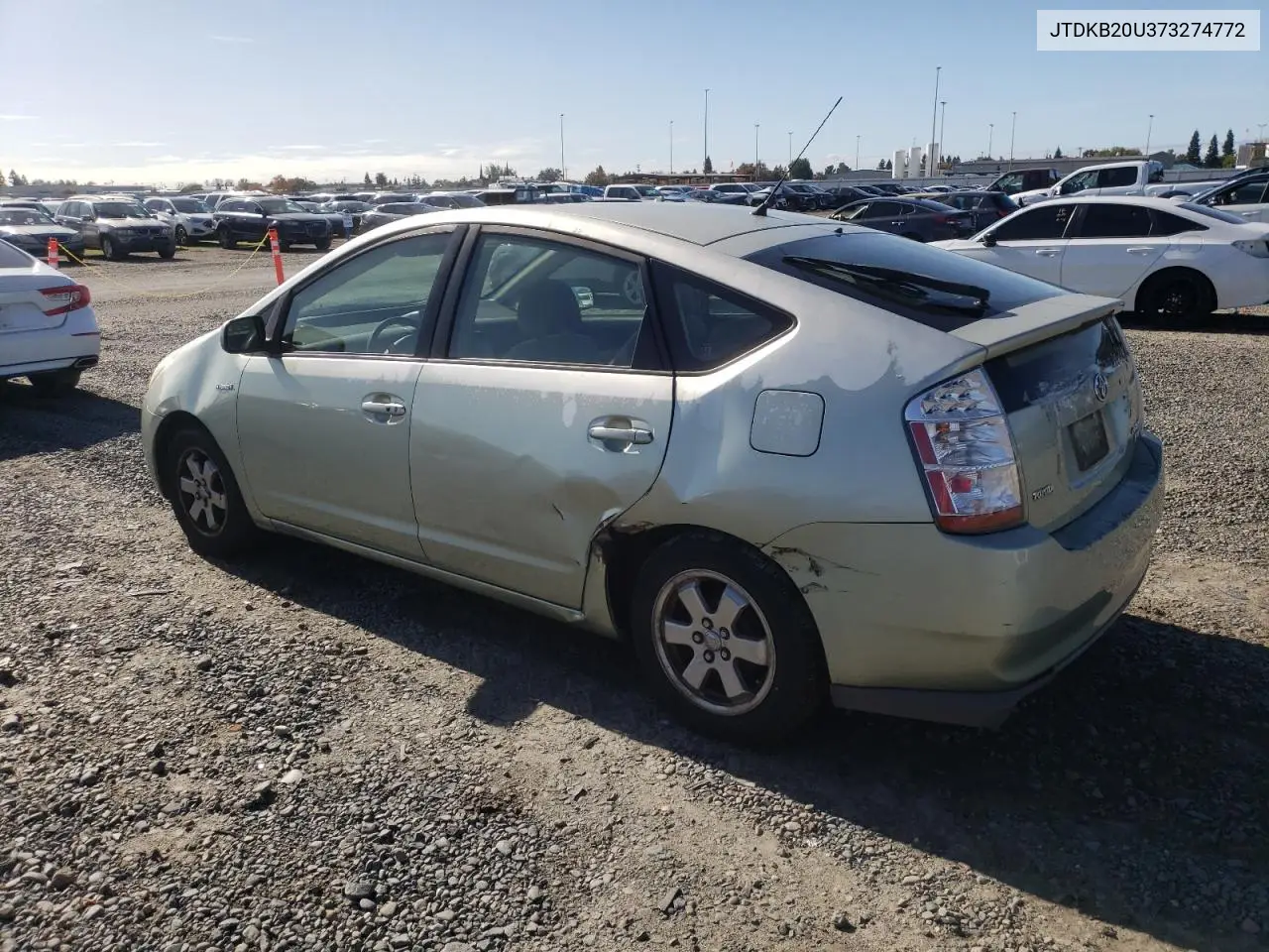 JTDKB20U373274772 2007 Toyota Prius