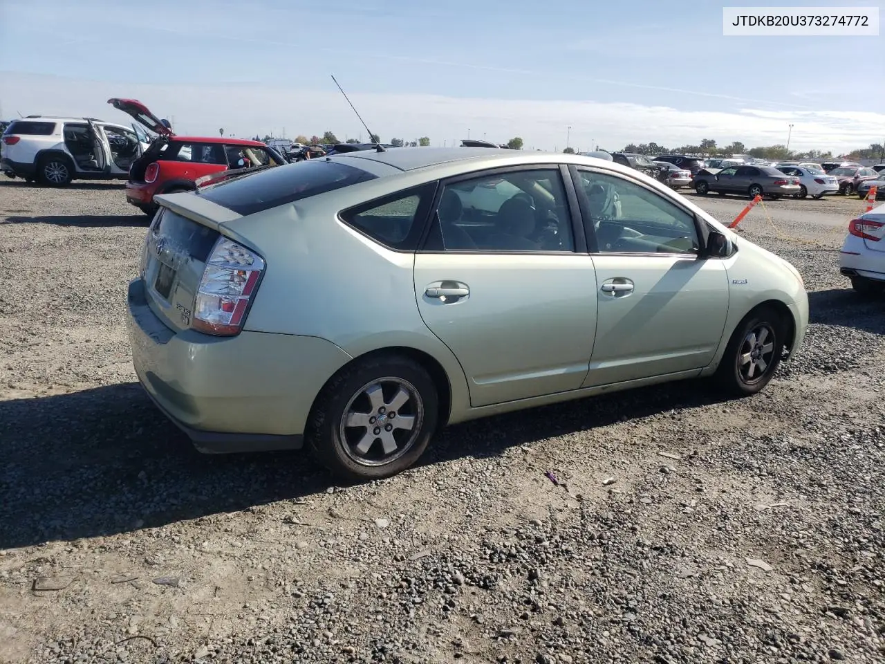 JTDKB20U373274772 2007 Toyota Prius
