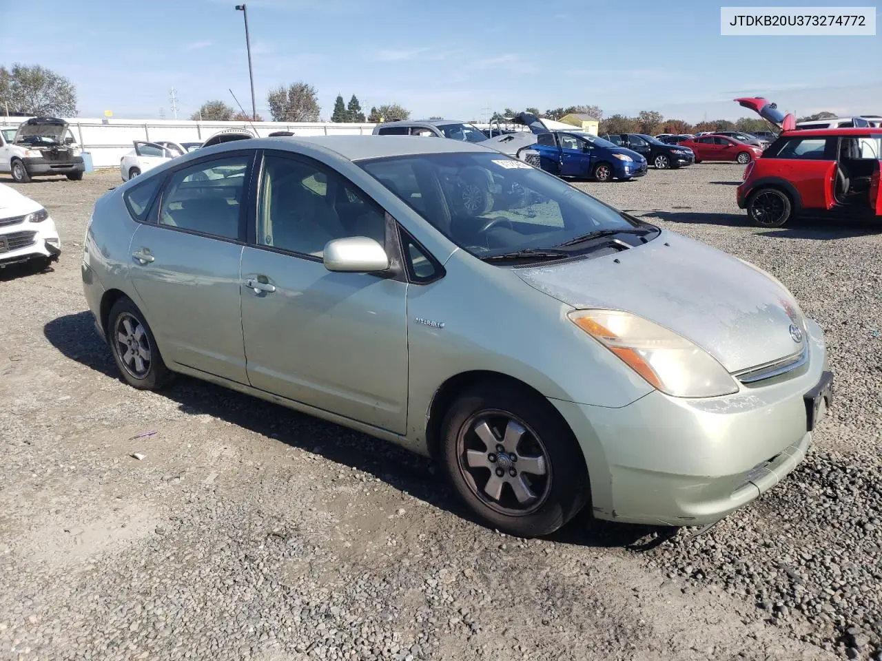 JTDKB20U373274772 2007 Toyota Prius