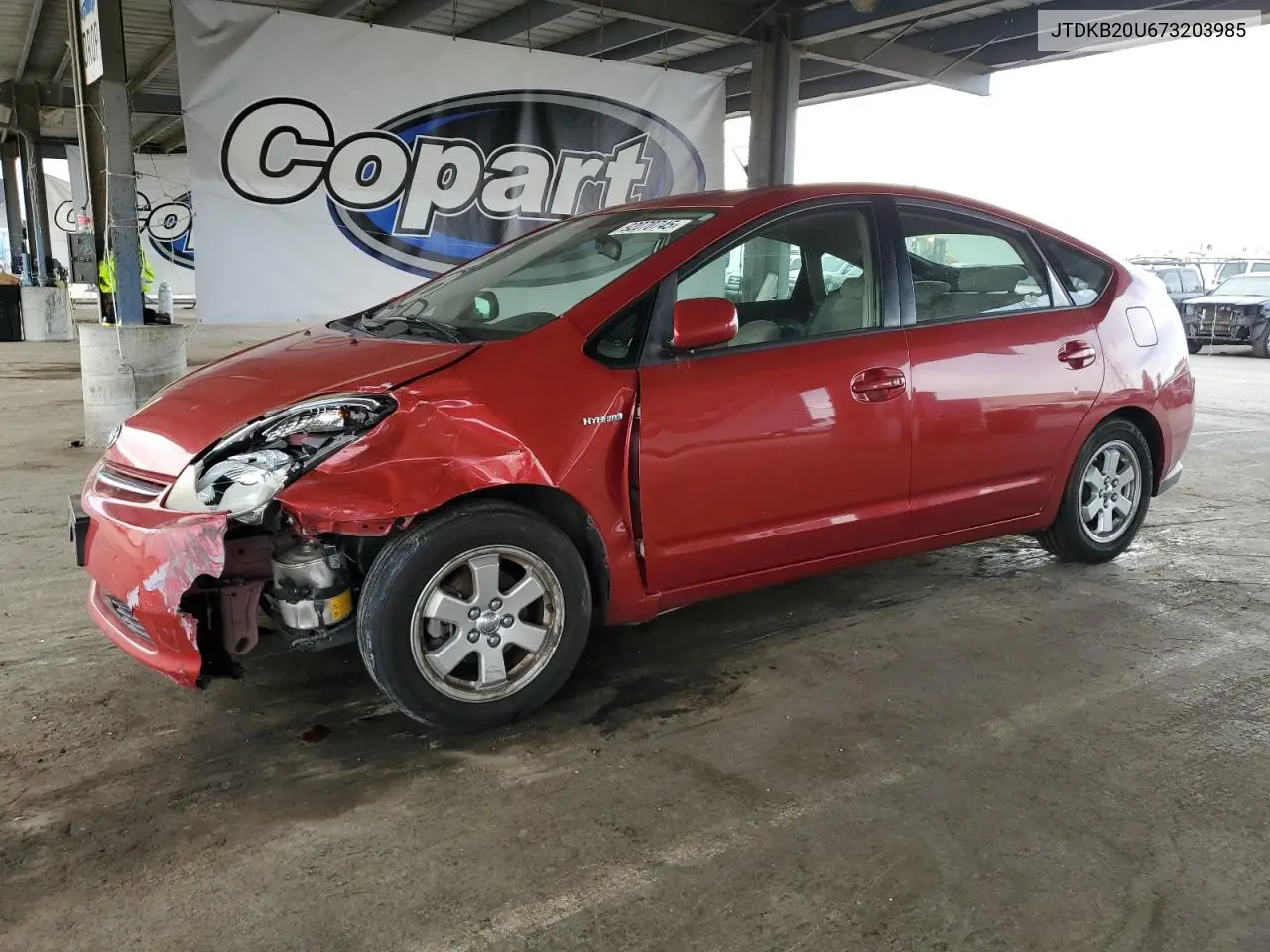 JTDKB20U673203985 2007 Toyota Prius