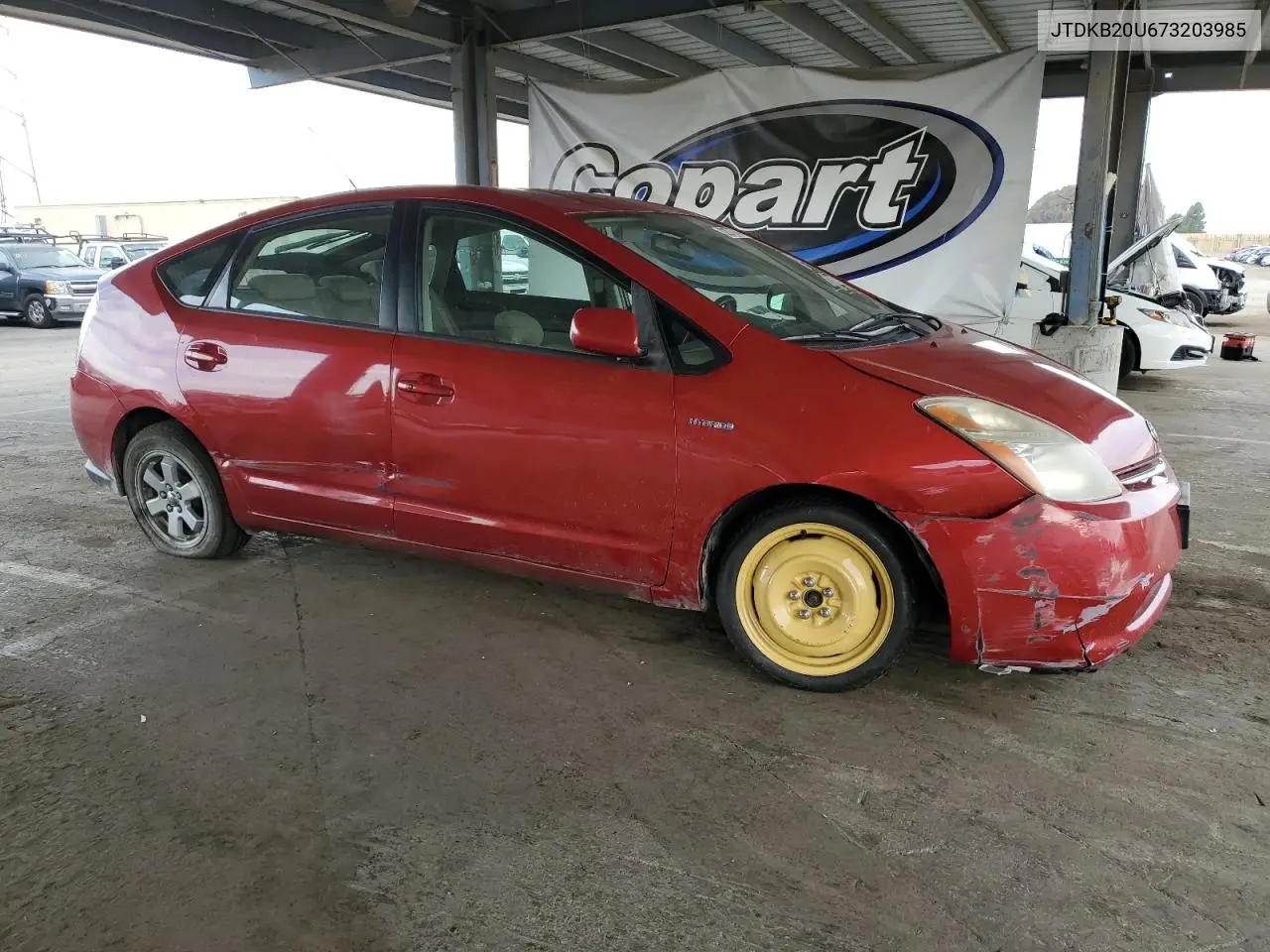 JTDKB20U673203985 2007 Toyota Prius