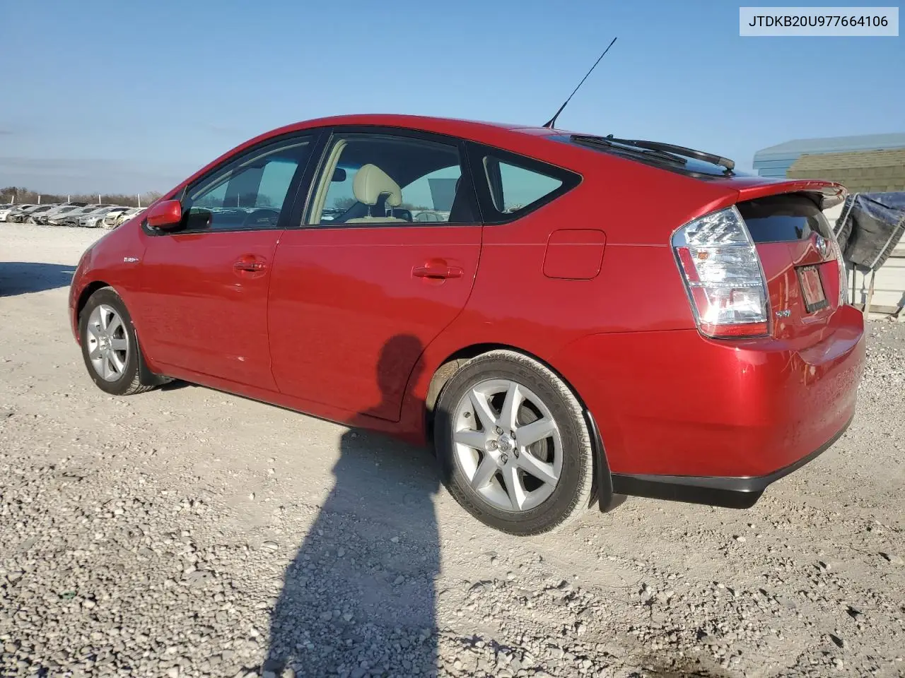 JTDKB20U977664106 2007 Toyota Prius