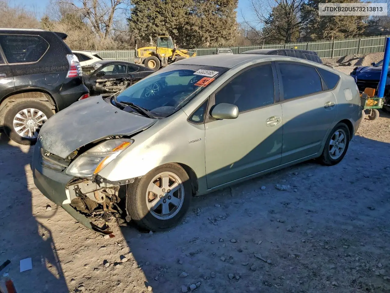 JTDKB20U573213813 2007 Toyota Prius