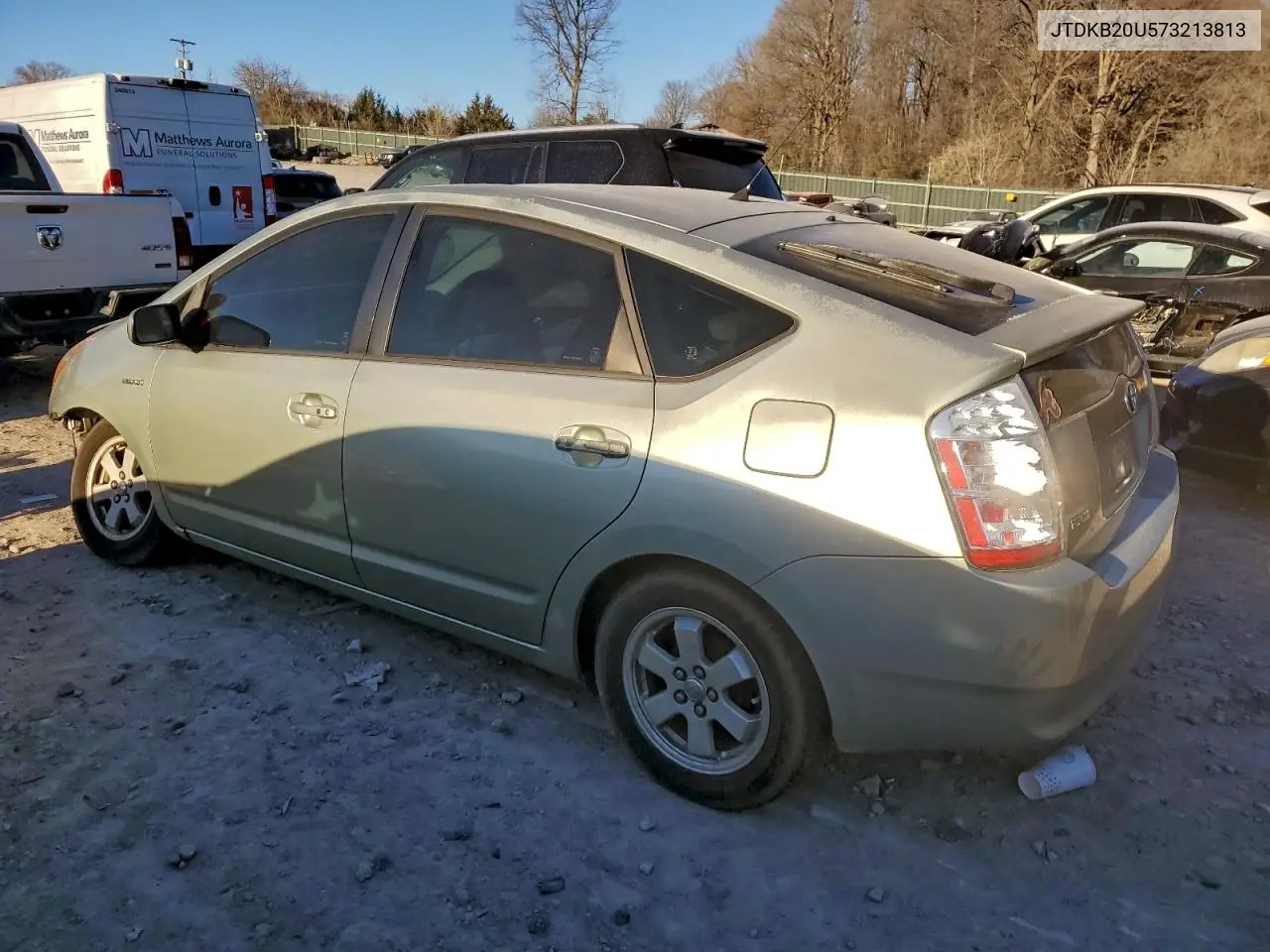 JTDKB20U573213813 2007 Toyota Prius