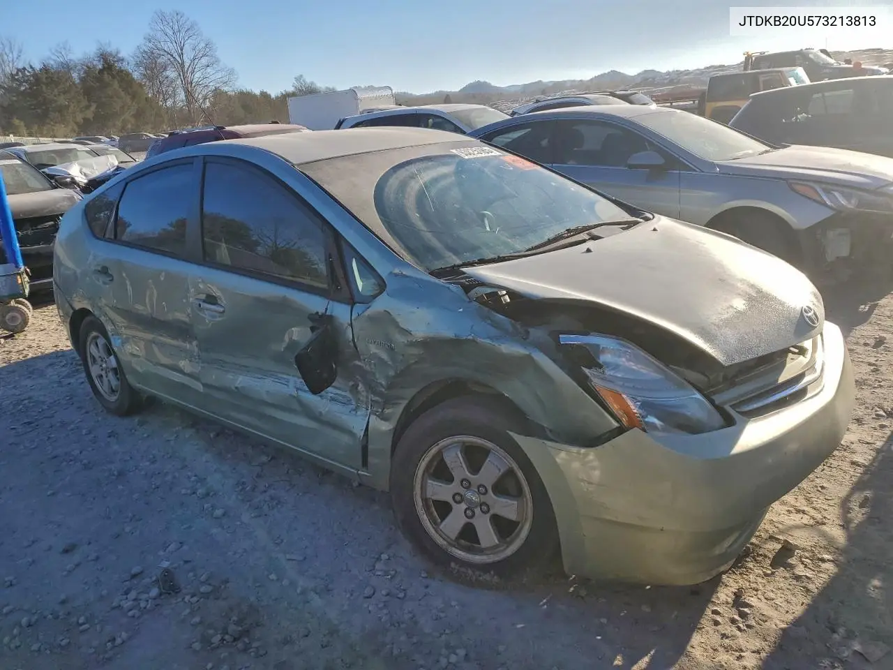 JTDKB20U573213813 2007 Toyota Prius