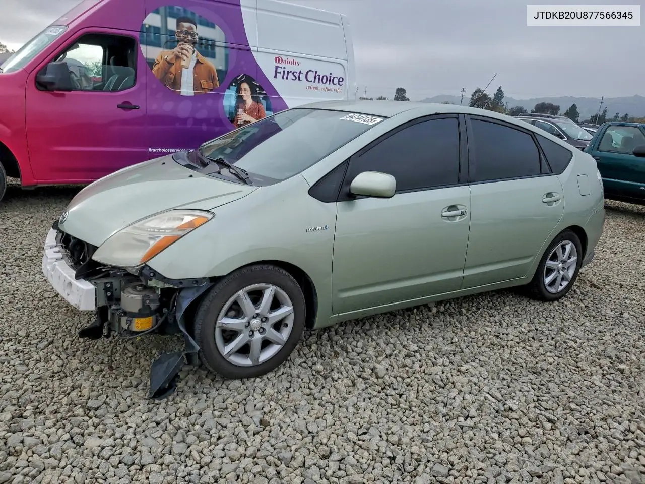 JTDKB20U877566345 2007 Toyota Prius